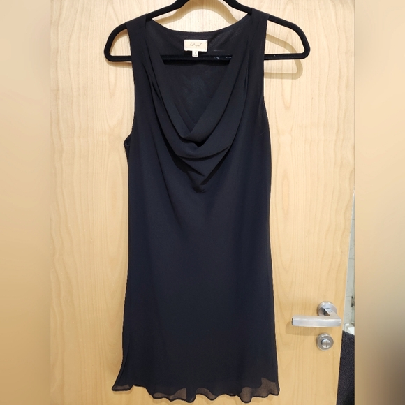 Black cowl neck dress - Picture 1 of 3